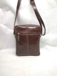 Fournisseur direct d'usine, sac bandoulière unisexe fait main pour hommes/femmes/garçons/filles, en cuir, exporté, fermeture éclair personnalisée, faible MOQ - Product Image 2