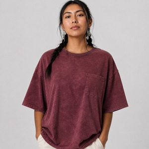 T-shirts oversize pour femmes modernes, en matière légère, coupe décontractée, toucher doux, respirant, confortable et de qualité durable pour tous les jours - Product Image 4