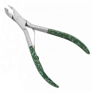 Alicates para Extensiones de Cabello de Última Generación, Acero Inoxidable con Mango Verde, Herramienta Profesional para Extensiones de Cabello sin Costuras - Product Image 4