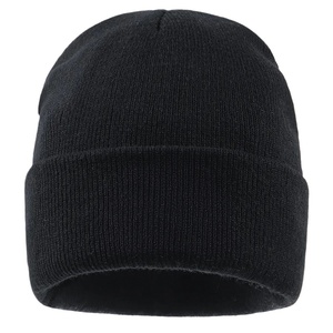 Unisex Solid Color Acrylic Beanie Winter Hat Casual Style 56-58CM Head Circumference Computer Knitted Warm <b>Cap</b> - Product Image 3