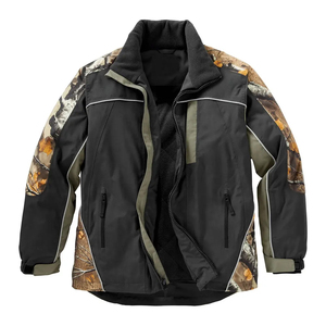 เสื้อแจ็คเก็ตสำหรับล่าสัตว์ฤดูหนาวผู้ชาย ลายพราง ผ้า softshell กันน้ำ แขนยาว สำหรับกิจกรรมกลางแจ้ง - Product Image 2