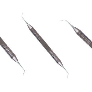 <b>Sickle</b> Scalers Ended Periodontal Instruments Dental Curettes Gracey Periodontal Dental Surgical Manufacturer Pakistan Stainless - Product Image 1