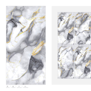 Azulejos de Porcelana Premium Exclusivos 60X120CM 600X1200MM 24X48 Acabado Brillante Formato Grande Superficie Elegante Para Interiores Modernos - Product Image 1