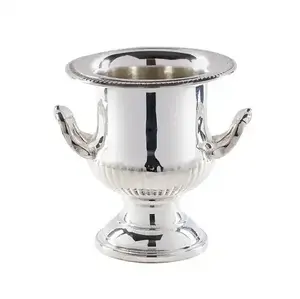 Cubos de vino de aluminio estilo fundición con aspecto de cuerno para fiestas, decoración de mesa de bar, cubos de hielo y soporte para vino a precio económico - Product Image 4