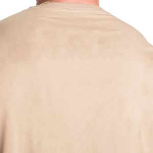 เสื้อยืดโอเวอร์ไซส์ผู้ชายสั่งทำขายส่ง ผ้าฝ้าย 100% หนัก 300 GSM ทรงหลวมไหล่ตก สตรีทแวร์ คอกลมเรียบ - Product Image 2