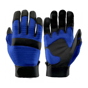 Gants de frappeur de baseball pour hommes de qualité supérieure, en cuir, pour adultes, à manchette longue, respirants - Product Image 1