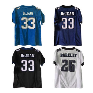 เสื้อฟุตบอลอเมริกันคุณภาพเยี่ยม ดีไซน์ยอดเยี่ยม ระบายอากาศได้ดี สำหรับผู้ชาย ชุดกีฬา ชุดฟุตบอลอเมริกันมืออาชีพ - Product Image 3