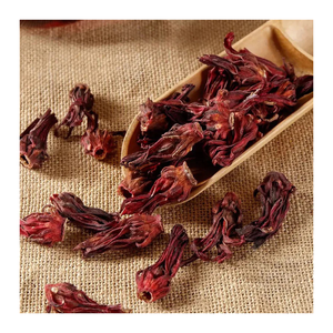 Calyx d'hibiscus entiers séchés de qualité supérieure, sélectionnés à la main, rouge foncé, pour les marques de thé, les salons de thé et la vente au détail gastronomique au Vietnam - Product Image 5