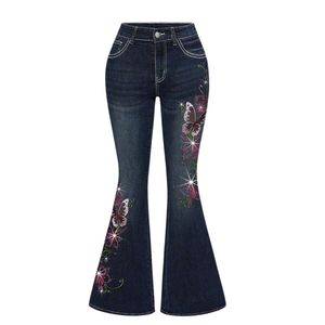 Jean baggy en denim pour homme avec logo personnalisé, coupe étoile plissée, jambe large, délavage clair, style vintage, streetwear épais - Product Image 3
