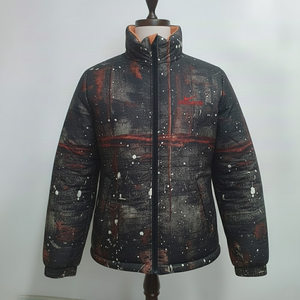 Chaquetas Acolchadas Térmicas para Exteriores, Personalizadas, Reversibles, Transpirables, con Impresión 3D por Sublimación, Ligeras, con Cierre de Cremallera, OEM - Product Image 2