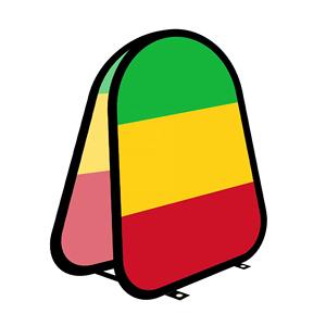 Telón de Fondo Plegable de Tela de Poliéster Impermeable de Alta Precisión y Banderas/Pancartas Promocionales con Diseño Personalizado para Eventos - Product Image 5