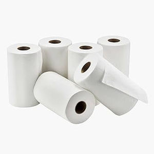 Toallas de papel de cocina sostenibles hechas de fibra de madera natural, resistentes y de rendimiento confiable. - Product Image 2