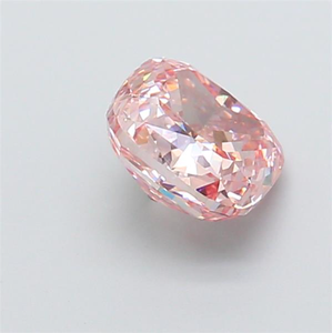 Exquise pierre précieuse rose de 1 carat, taille coussin, offrant un éclat symétrique d'élite et une clarté de couleur intense exceptionnelle. - Product Image 4