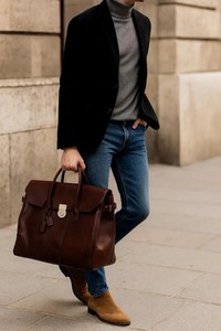 Excellent Quality Casual Leather Laptop <b>Bag</b> for Daily Use Office Work Travel <b>Bag</b> Available for Bulk Quantity - Product Image 6