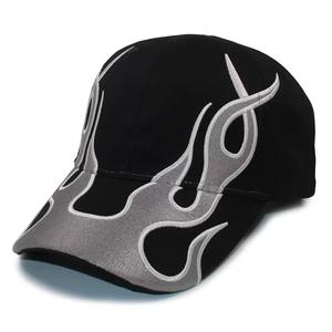 Gorras de Béisbol Personalizadas con Logotipo Bordado en 3D, Unisex, 5 Paneles, Visera Curva, Negras, Nuevas, Ajustables, Impermeables, de Tela Oxford Dobby - Product Image 1