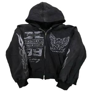 Sudadera con Capucha Richdreams Moto Cross 99 para Hombre, Diseño Deportivo Rojo con Forro Polar, Impresión por Transferencia de Calor, Corte Regular, Ropa de Otoño - Product Image 1