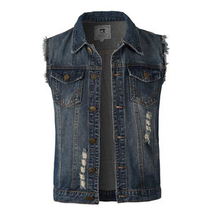 เสื้อกั๊กยีนส์ผู้ชายระบายอากาศได้ดี รุ่นใหม่ล่าสุด คุณภาพสูง 100% ราคาคุ้มค่า ดีไซน์ใหม่ล่าสุดจาก Haus Industries - Product Image 1