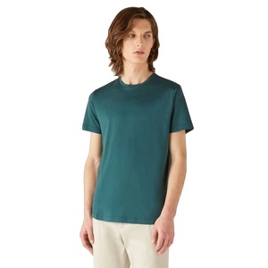 ราคาขายส่ง เสื้อยืดวินเทจผ้าฝ้าย 100% ทรงปกติสำหรับผู้ชาย โลโก้ด้านหน้า สไตล์ไฮสตรีท เป็นมิตรกับสิ่งแวดล้อม แขนสั้น - Product Image 5