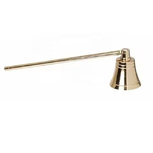 Long Handle Metal <b>Candle</b> Snuffer <b>Candle</b> Extinguisher Tool Elegant <b>Wick</b> Dipper Home Decor Accent - Product Image 1