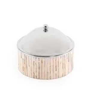 Casserole Hot Pot de style arabe avec poignée en acier inoxydable à motif palmier, idéale pour servir les aliments à la maison - Product Image 2
