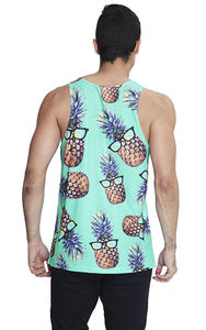 Débardeur de sublimation pour homme à prix abordable, respirant, personnalisable (logo/couleur), confortable pour un usage décontracté, avec le meilleur style - Product Image 2