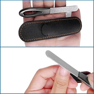 Lime à ongles double face EMERY avec manche, outil de soin des ongles durable, 9 cm/3,6 po, grain 100, BAFA SURGICAL INSTRUMENTS - Product Image 3