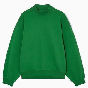 Women Mock Neck Turtleneck Sweatshirt Oversized Casual Pullover - Product Image 2