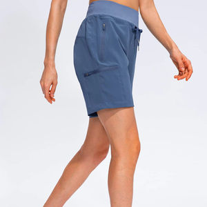Shorts de sport pour femmes, adaptés aux activités de plein air, au jeu et à la course, unis, anti-UV, nouvelle collection, vêtements de sport actifs, shorts de randonnée pour femmes - Product Image 5