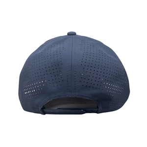 OEM Custom Perforated Sports Snapback Cap Quick Dry <b>Flat</b> Brim Baseball <b>Hat</b> - Product Image 4
