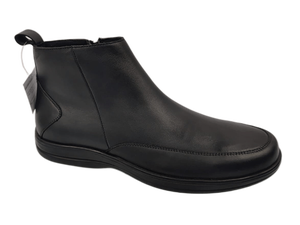 Bottes Chelsea formelles pour hommes Grant Boot, en cuir de mouton pleine fleur, doublure en mesh, semelle TPR, confortables, souples, bout fermé, antidérapantes, élastiques, toutes saisons - Product Image 1
