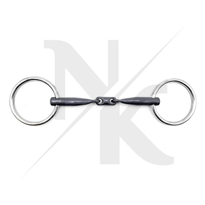 Bridon en titane de haute qualité à double articulation pour l'entraînement et la compétition équestre, équipement équestre premium, ODM Équipement Équestre - Product Image 5