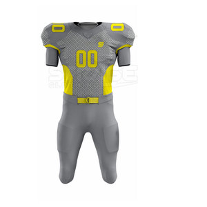 Uniforme Moderno de Fútbol Americano con Tecnología de Secado Rápido, Material de Poliéster Transpirable para Entrenamiento Diario Masculino - Product Image 3