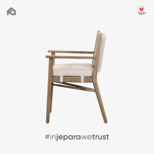 Silla de Comedor y Sillón de Madera de Teca Sólida Toba, Elegante y de Primera Calidad, con Cuerdas, para Exteriores, Patio, Jardín, Hogar, Jepara, Indonesia - Product Image 6