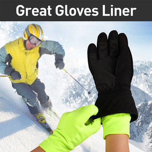 Unisex Running <b>Gloves</b> Non-Slip Cotton/Polyester/Spandex Winter Thermal <b>Warm</b> Touchscreen Compatible Waterproof Full Finger - Product Image 2