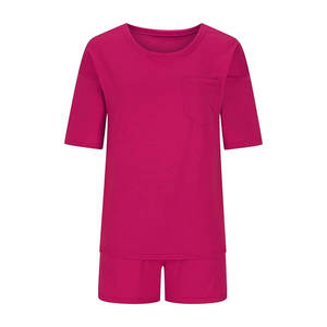 Conjunto corto informal de dos piezas para mujer con corte holgado, perfecto para fiestas al aire libre y viajes a la playa. - Product Image 5