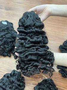 Produit phare : Extensions de cheveux humains 100 % vietnamiens, bouclés, vierges, soyeux, prix d'usine, haute qualité, pour une tenue longue durée - Product Image 5