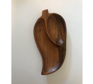 Bol en bois en forme de feuille, très demandé, durable, de qualité supérieure, produit artisanal pour vos ustensiles de cuisine - Product Image 5