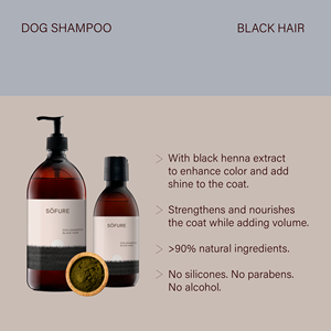 Shampoo per Cani Sofure di Alta Qualità da 1000ml con Ingredienti Naturali per Cani a Pelo Nero - Product Image 3