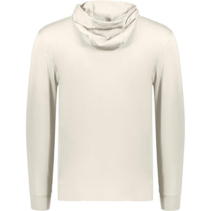 High Quality Logo Thicker Double Layer Blank Polyester/Cotton Waterproof Breathable Fleece Oversized Pullover Hoodie for <b>Men</b> - Product Image 2