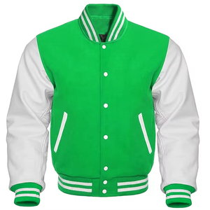 2026 Cheap Price Unisex Varsity <b>Jackets</b> Hooded Patchwork Cartoon 100% Wool Streetwear Sports Fashion College Baseball <b>Jacket</b> - Product Image 5