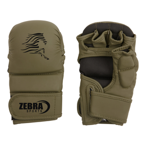 Guantes de MMA de Cuero con Logotipo Personalizado para Hombres y Mujeres, Artes Marciales, Sparring, Entrenamiento, Kick Boxing Híbrido, Grappling, Absorción de Humedad - Product Image 3