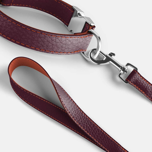 Highest Demanding <b>Dogs</b> Collars Top Quality Grain Leather Made Lightweight & Comfortable To Wear Pet Collar For <b>Dog</b> - Product Image 2