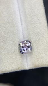 Certified 6.5 MM Natural Unheated Multi Color Tanzanite Square <b>Cushion</b> Shape Cut Natural Zoisite 1.42 Carat Eye Clean - Product Image 2