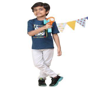 Smart Look 100% Algodón en diferentes métodos de impresión y Material Camiseta de cuello redondo para niños en stock para la venta - Product Image 1