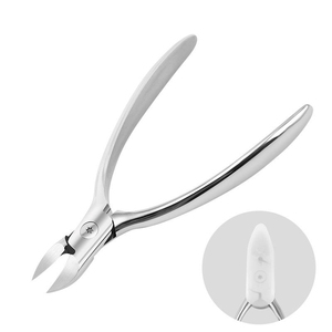 Cortaúñas de Acero Inoxidable con Hoja Curva y Punta Afilada, Herramienta Profesional para Manicura y Pedicura, Uso para Adultos, Estilo Simple, Precisión - Product Image 6