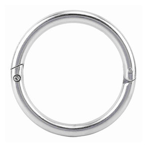Anillo Nasal de Acero Inoxidable con Certificación CE, Garantía de 3 Años, Resistente a la Corrosión, Accesorio Ganadero Confiable para Agricultores - Product Image 1