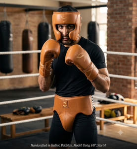 Set de Boxeo Profesional de Alta Calidad al por Mayor, Kit de Boxeo con Guantes de Cuero Genuino, Set de Sparring de Boxeo Personalizado - Product Image 1