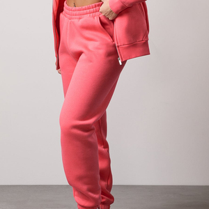 Pantalon d'hiver à poches latérales, pantalon oversize de haute qualité, taille élastique, pantalon de survêtement ample pour femmes - Product Image 4