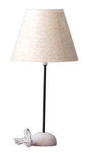 Lámparas de noche hechas a mano con papel de fibra Lokta reciclado, con base de mármol blanco resistente y pantalla cónica para dormitorio, sala de estar, restaurante. - Product Image 1