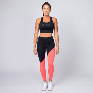 Leggings de Yoga Negros para Mujer, Diseño Único, Estilo Urbano, Sin Costuras, Cintura Elástica, Personalizables, para Invierno - Product Image 2